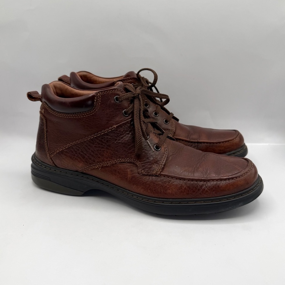 Johnston Murphy Brown Chukka Boot Mens 9.5 M F9 Signature Series Lace Up